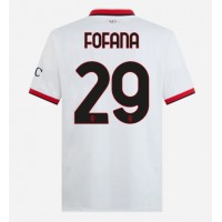 Dres AC Milan Youssouf Fofana #29 Preč 2024-25 Krátky Rukáv